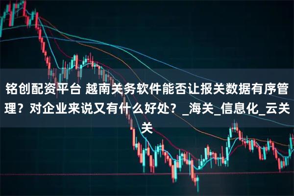 铭创配资平台 越南关务软件能否让报关数据有序管理？对企业来说又有什么好处？_海关_信息化_云关