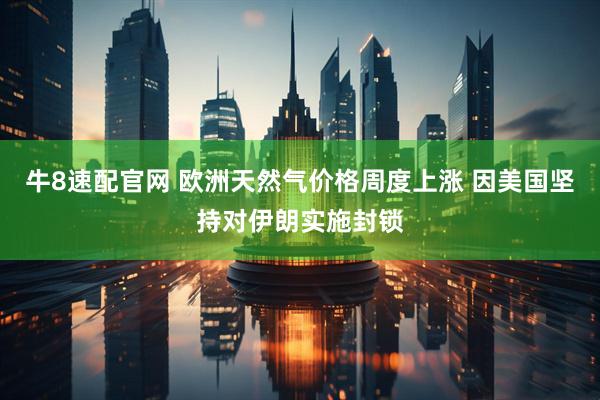 牛8速配官网 欧洲天然气价格周度上涨 因美国坚持对伊朗实施封锁